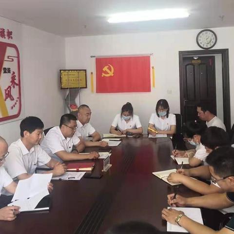 党群联合党支部召开党史学习教育专题组织生活会