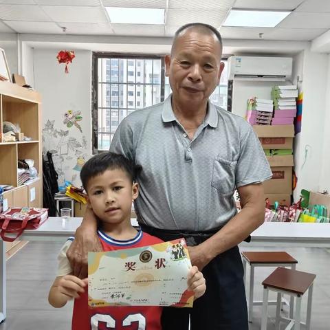 神墨教育蜡彩绘画郭宇恒小朋友结课啦