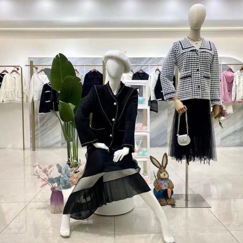 当季新款【歌米琳水貂绒小香风】23秋冬