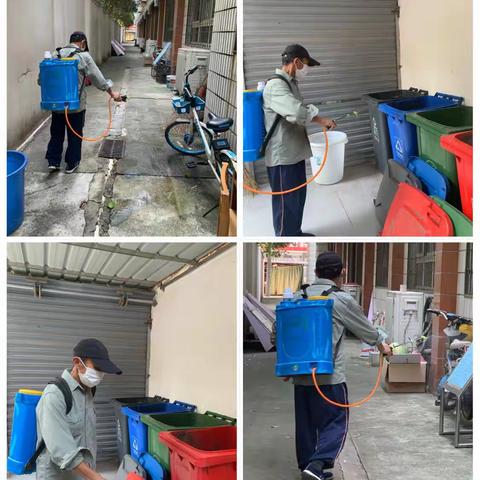 灭蚊蝇 保健康 华苑小学爱国卫生运动组织第二次消杀工作