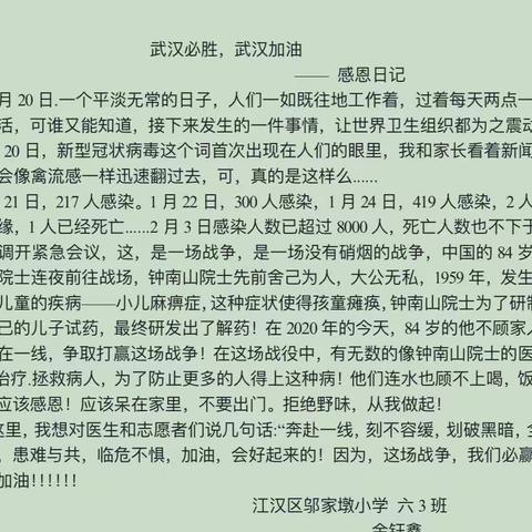 “学雷锋 携手同心战疫情”