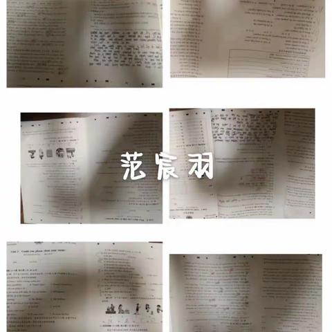 九班英语4组第二次作业检查情况
