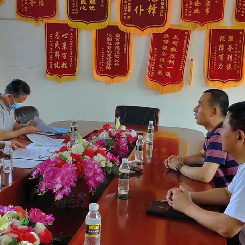 海口市安委办第四督察组落实预防非建筑施工领域高处作业坠落事故专项行动督查工作