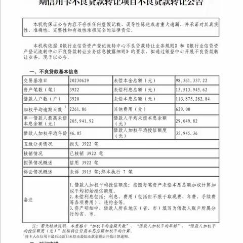 光大银行以0.44折起拍出售信用卡不良贷款？