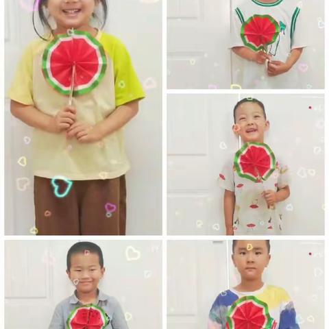 郑州市惠济区田园幼儿园大一班2023年7月美工美篇