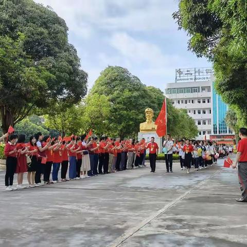 青春壮行  载梦出征——南宁市第四十二中学举办2022届高三学生高考壮行活动