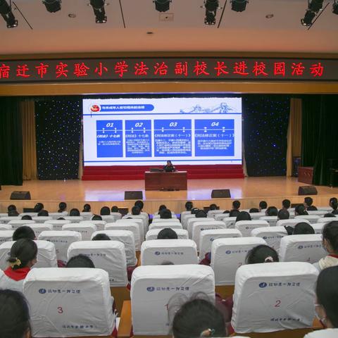【宿迁市实验小学100+24】与法同行  健康成长——宿迁市实验小学幸福路校区法治副校长进校园活动