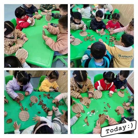 “小树叶，大智慧”——实验幼儿园手工制作篇《树叶贴画》