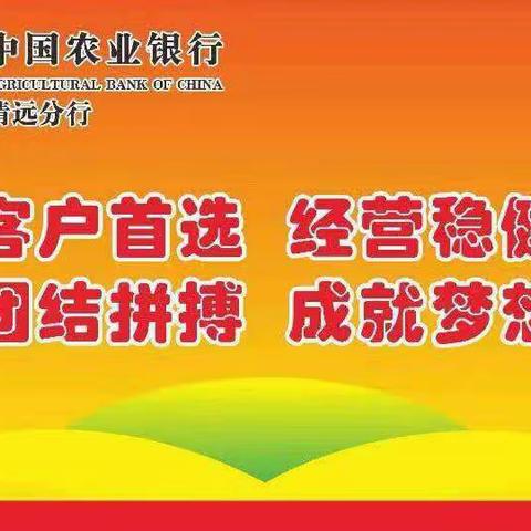 清新支行持续开展金融知识普及月金融知识进万家宣传活动