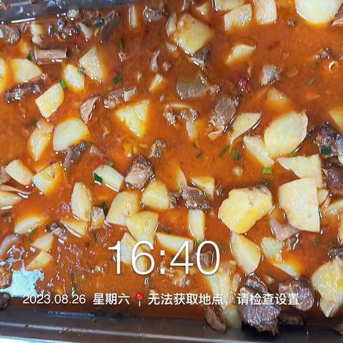 上饶中学晚餐8月.26日