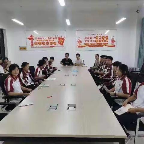 南阳市第二十完全学校学生会竞选活动