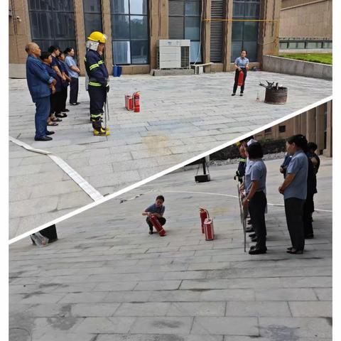 金正物业建泰大厦管理处消防演习