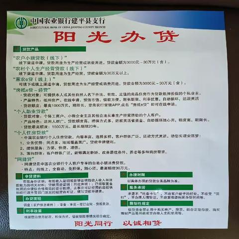农行奎德素支行惠农e贷宣传活动