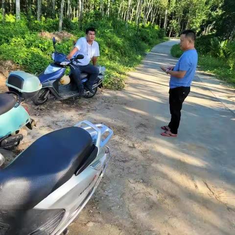 海胶集团护林员工作报告
