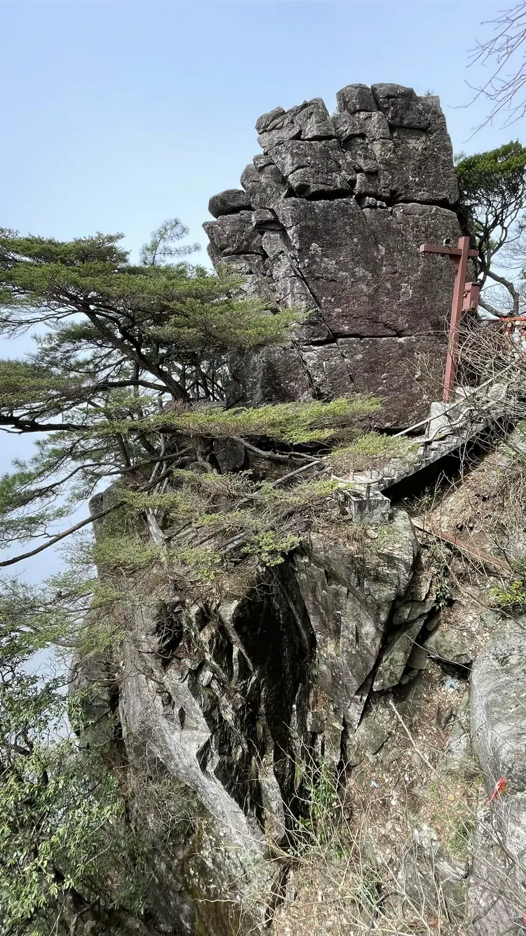 武功山红岩谷景区图片