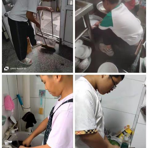 喜迎双节爱劳动，我在行动知感恩