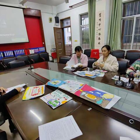 旧州中心小学英语组关于“双减”背景下英语作业设计教研活动