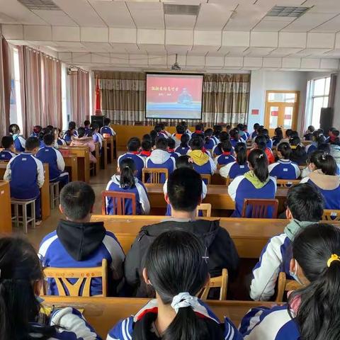 【营丘镇中学】传承红色基因，缅怀革命先烈 主题活动