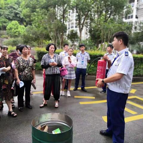 太平社区开展消防演练 筑牢社区消防安全 “防火墙”