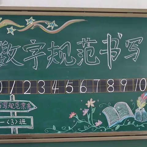 数字之韵 美在书写——靖边十二小开展了第八届“一年级数字规范书写”比赛✍