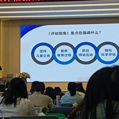 熊老师针对《评估指南》精神推动高水平游戏发展的培训