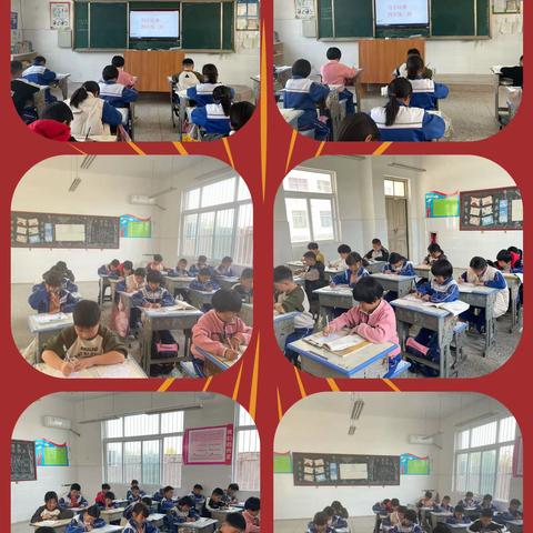 展书写之功，现文字之美——田集学区高庄小学四年级二班开展写字比赛活动