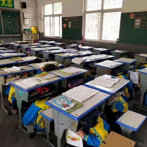 防灾减灾，安全至上——南蒲街道西郭庄小学防灾减灾演练活动