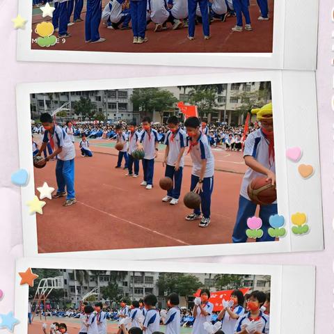 演绎二十四节气，弘扬传统文化——初一级在校运会开幕式上的精彩展示