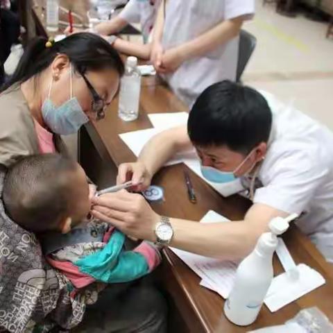 “童心向党 健康成长”万全区中医院6.1举行健康义诊活动