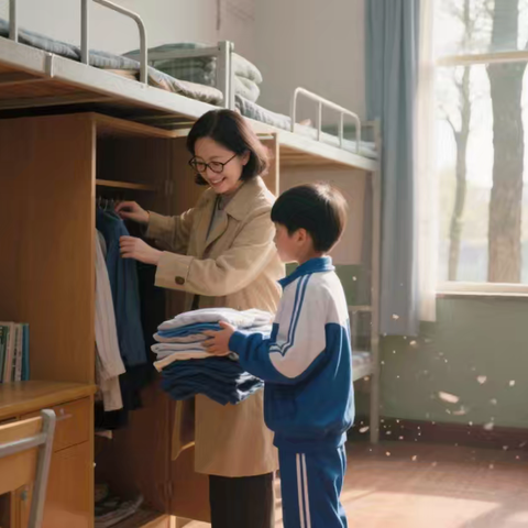 目送里的牵挂，是妈妈藏不住的温柔