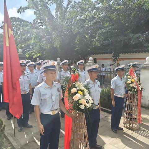 传承先烈遗志 忠实履行使命｜洋浦消防组织开展烈士纪念日主题活动