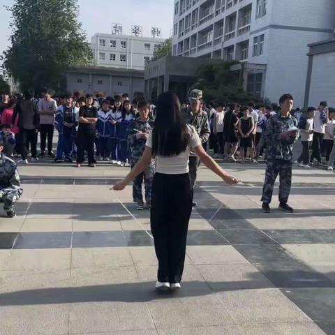 4月18日的系内活动跳绳比赛