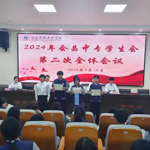 会昌中专学生会2024年3月工作总结