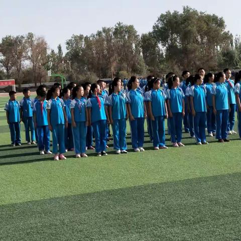 六年级军训第三天