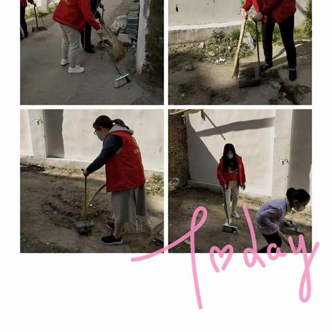 创建全国文明县城，城关一小教师在行动