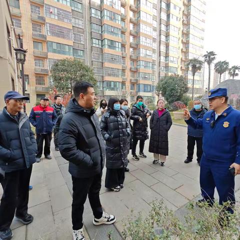 扶风消防开展高层住宅消防安全实地观摩培训 筑牢辖区安全防线