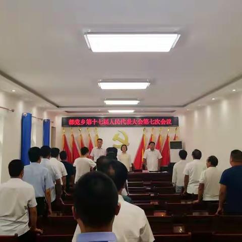 都党乡第十七届人民代表大会第七次会议成功召开