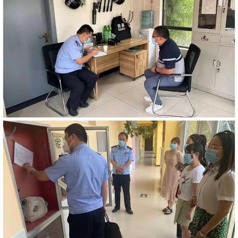 ［子午派出所］护航开学季，为校园安全保驾护航