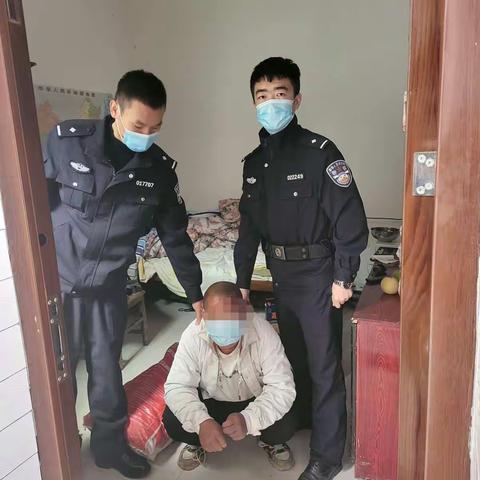 子午派出所成功抓获一名盗窃嫌疑人