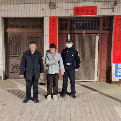 民警耐心规劝，帮助患病女子平安归家