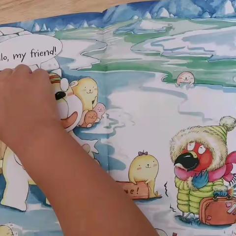 慧馨生态幼儿园张海煦寒假居家学习纪实——英语阅读篇