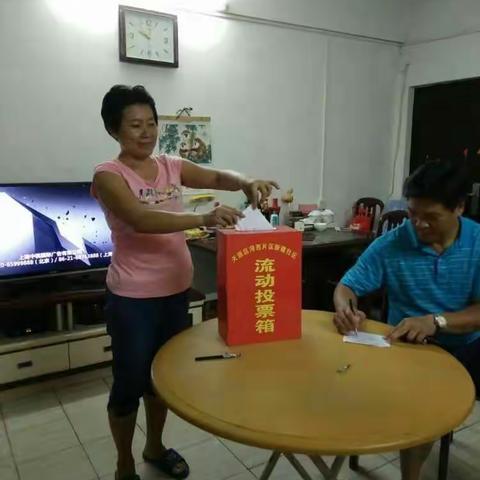 天涯区新建社区推选第八届居民组长、副组长