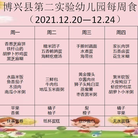 美好“食”界，因“味”有你——第二实验幼儿园餐点反馈