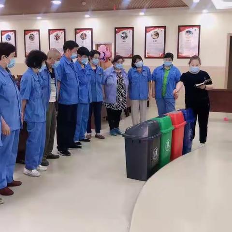 「创文进展」积极推进垃圾分类管理，共建健康绿色医院