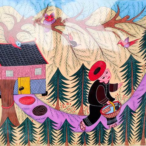 剑河县农民画作品欣赏