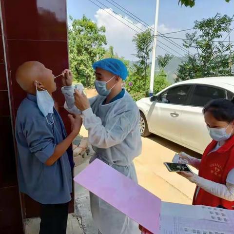 王家后乡：核酸检测不落一人  筑牢防疫守卫线