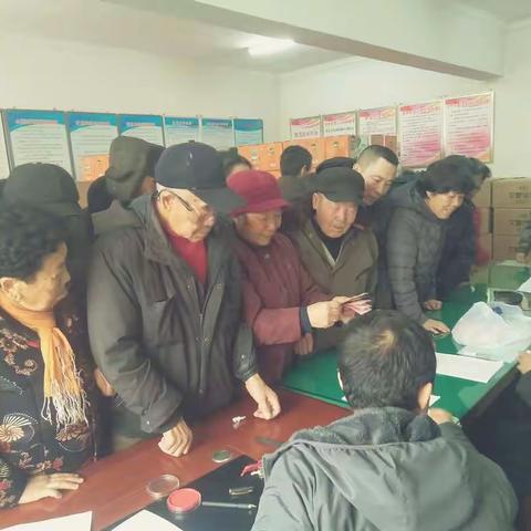 马军营乡西水磨村春节慰问活动纪实