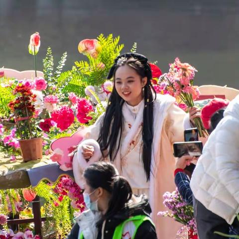 【年又过年美图】和您逛历史悠久《水上花市》