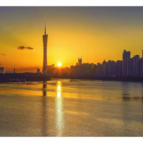 珠江早晨