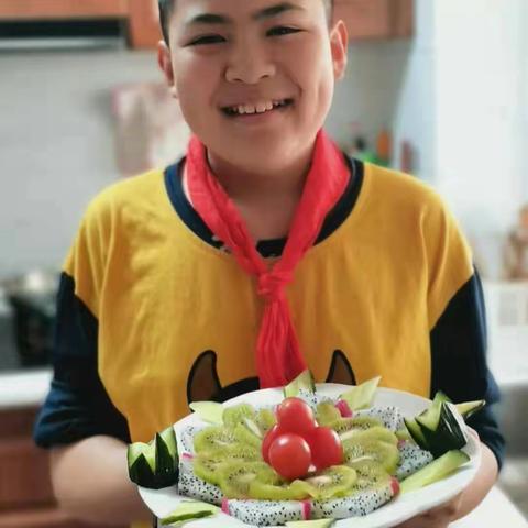 水果拼盘——太阳花